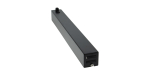 CEILING CANOPY 380x40x40mm, black - SET